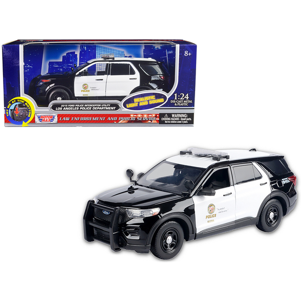 Motormax 2015 Ford Police Interceptor Utility LAPD 1/24