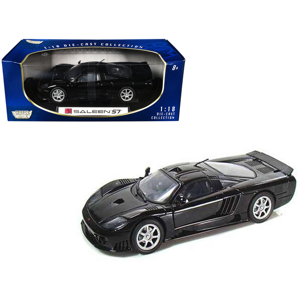 Motormax Saleen S7 Black 1/18 Scale Diecast Model