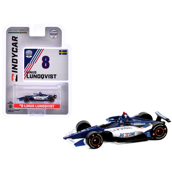 Greenlight 1/64 Dallara IndyCar #8 Lundqvist - The American Legion