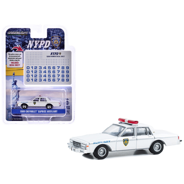Greenlight 1989 Chevy Caprice NYPD 1/64 Scale Model