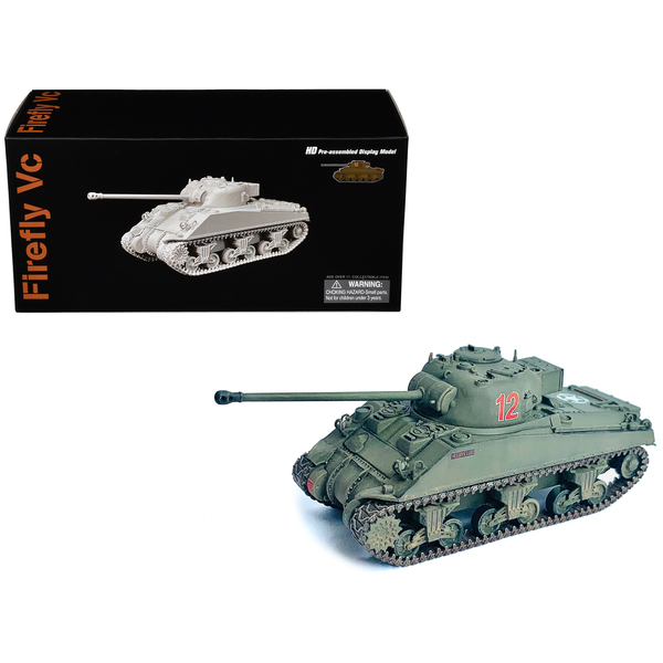 Dragon Models British Sherman Firefly Vc Tank #12 1/72