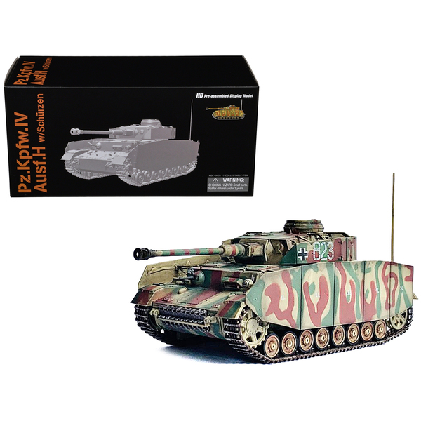 Dragon Models Pz.Kpfw.IV Ausf.H Tank #823 Normandy Armor