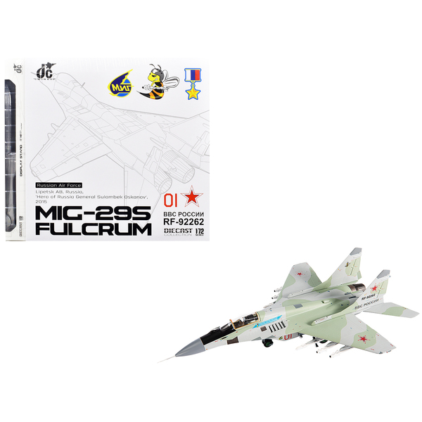 JC Wings 1/72 MiG-29S Fulcrum Russian Air Force Diecast