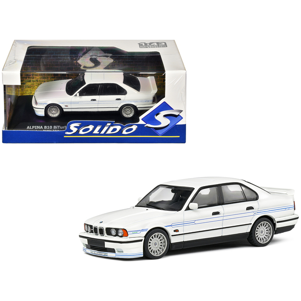 Solido 1994 BMW E34 Alpina B10 BiTurbo White 1/43 Model