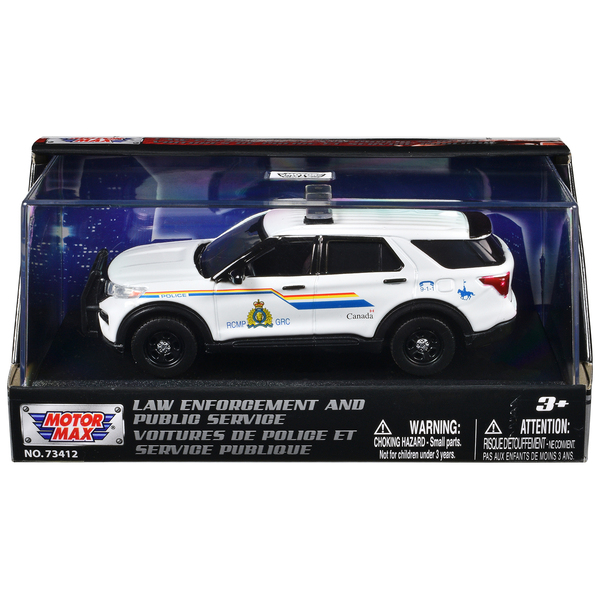 Motormax 2022 Ford Police Interceptor Utility RCMP 1/43 Model