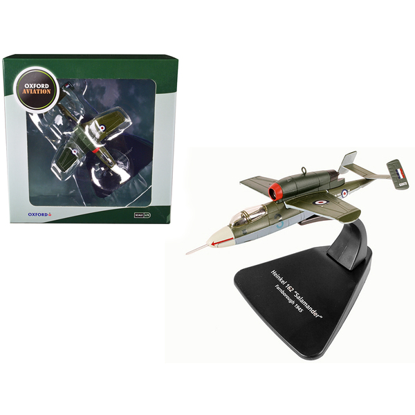 Oxford Diecast Heinkel 162 Salamander Jet Fighter 1/72 Model