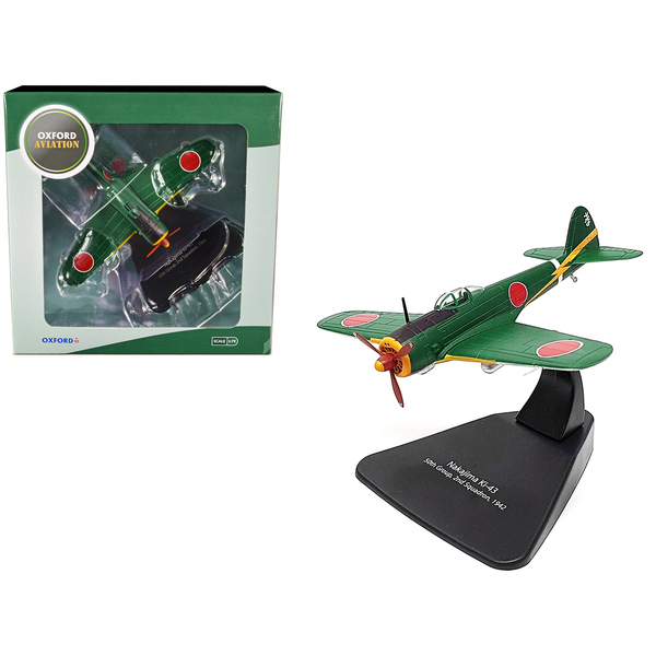 Oxford Diecast Nakajima Ki-43 Hayabusa Fighter 1/72 Model