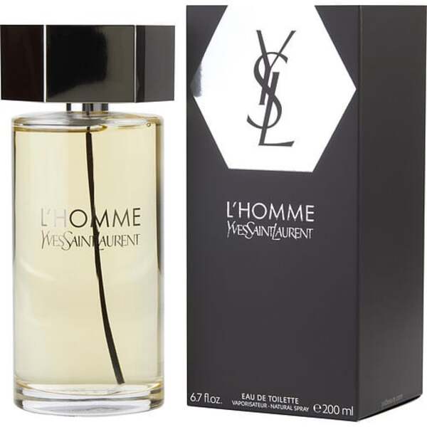 L'Homme Yves Saint Laurent EDT Spray - 6.7 oz - New Packaging - For Men