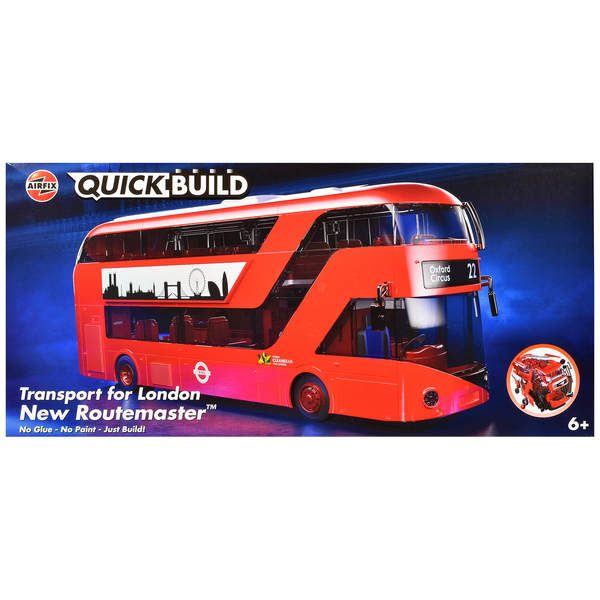 Airfix Quickbuild Routemaster London Bus Snap Kit