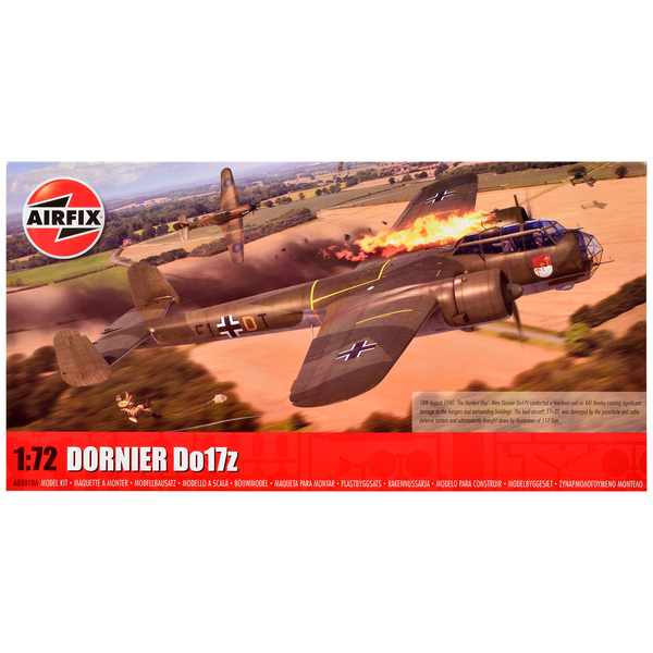 Airfix Dornier Do 17Z "Flying Pencil" 1/72 Scale Bomber Model Kit