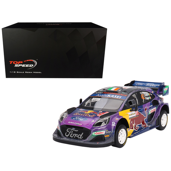 Top Speed Ford Puma Rally1 #42 1/18 Resin Model