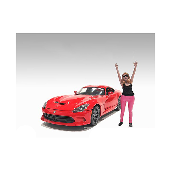 American Diorama 1/18 Scale Figure 3: 4.25" Hand-Painted Poly-Resin Character