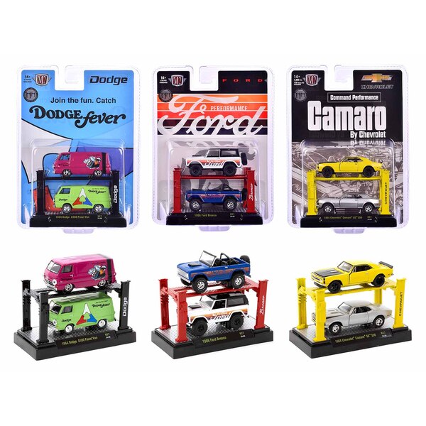 M2 Machines Auto Lifts Series 27 Diecast Car Set