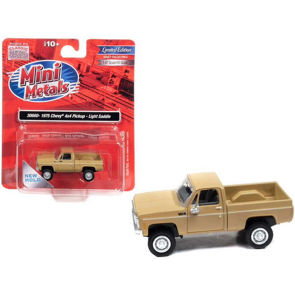 Classic Metal Works 1975 Chevy 4x4 Pickup HO Scale