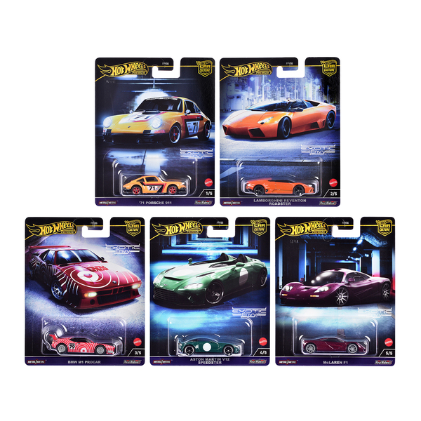 Hot Wheels Exotic Envy Car Culture Series Diecast Set