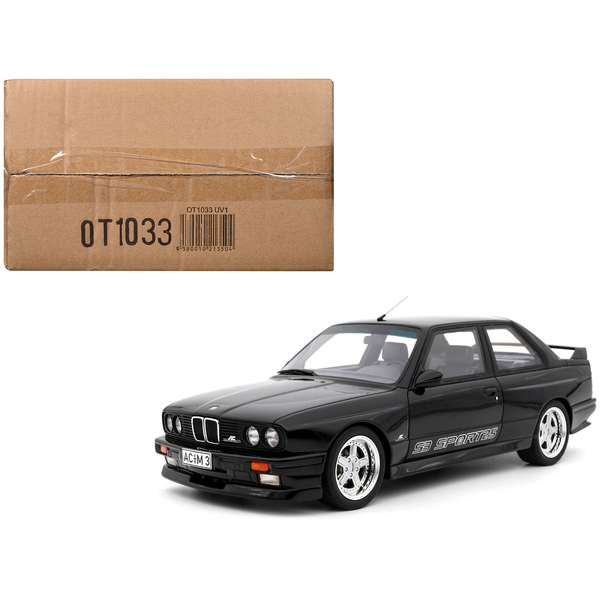 Otto Mobile 1985 BMW AC Schnitzer ACS3 Sport 2.5 Diamond Black 1/18