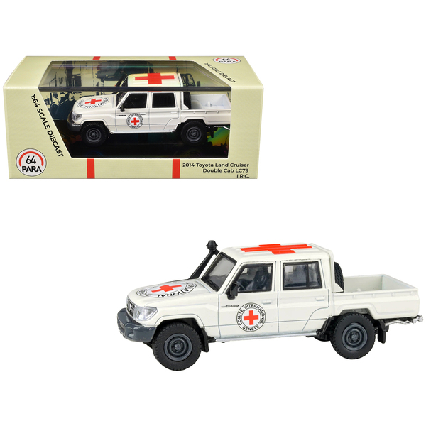 Paragon 1/64 2014 Toyota Land Cruiser LC 79 "Red Cross"