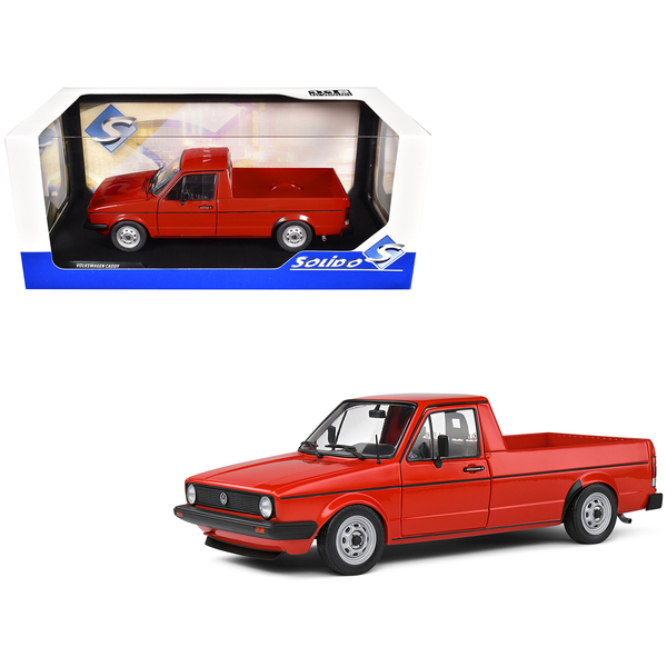 Solido 1983 Volkswagen Caddy Pickup Mars Red 1/18