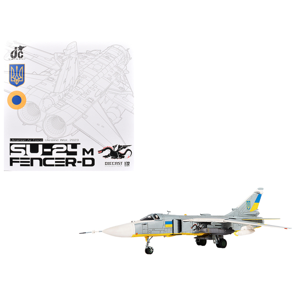 JC Wings 1/72 Sukhoi Su-24M Fencer-D Bomber - Ukrainian Air Force