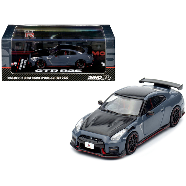 Inno Models Stealth Gray GT-R Nismo 1/64 Scale Diecast