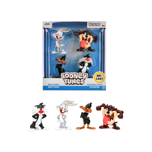 Jada Looney Tunes Metalfigs 4-Piece Diecast Set