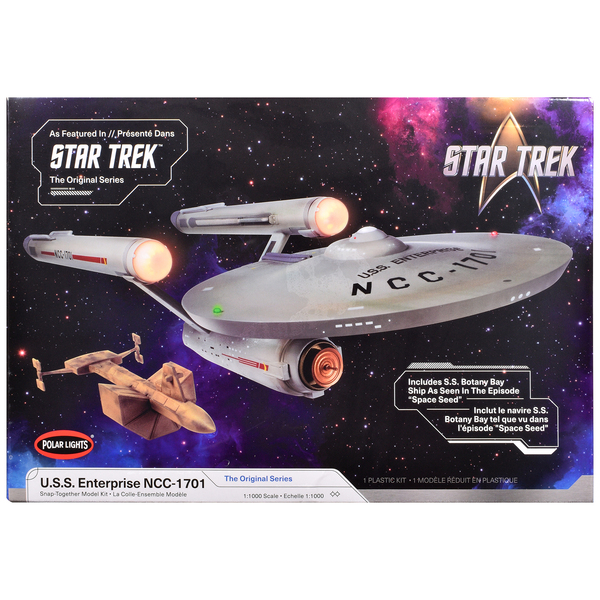 Polar Lights U.S.S. Enterprise NCC-1701 Snap-Fit Model Kit