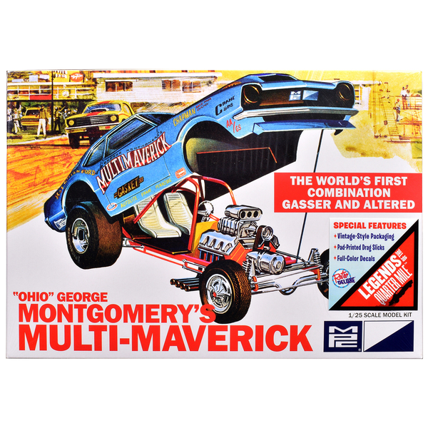 MPC Ohio George Montgomery's Multi Maverick 1/25 Scale Model