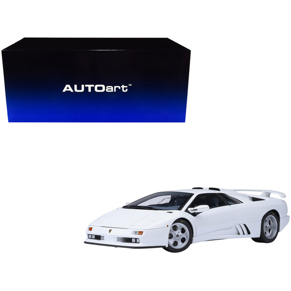 Autoart Lamborghini Diablo SE30 Jota Impact White 1:18 Scale