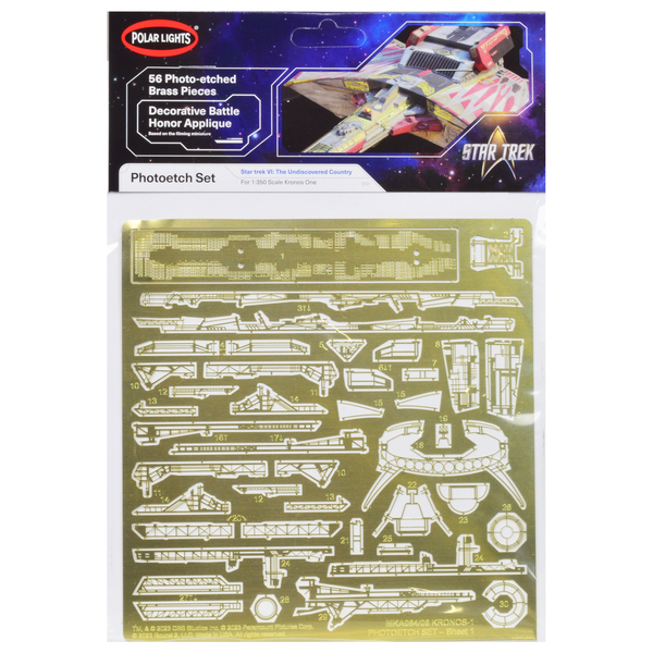 Polar Lights Klingon Kronos One Photoetch Set 1/350 Scale