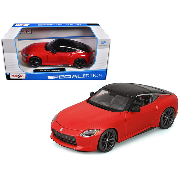 Maisto 2023 Nissan Z Red/Black 1:24 Scale Model Car