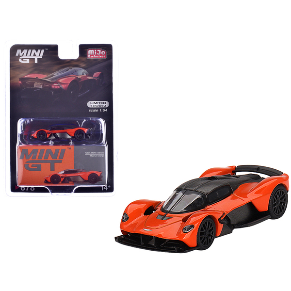 Mini GT Aston Martin Valkyrie Maximum Orange
