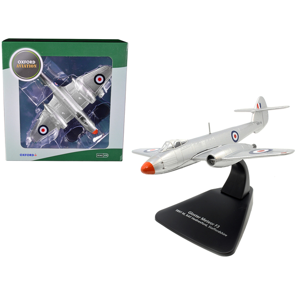 Oxford Diecast Gloster Meteor F3 - 1/72 Scale Model
