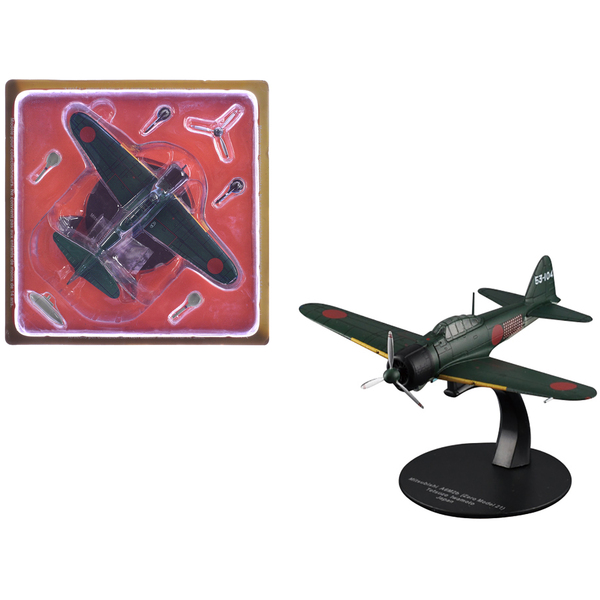 DeAgostini Mitsubishi A6M2B Zero 1/72 Tetsuzo Iwamoto Diecast Model
