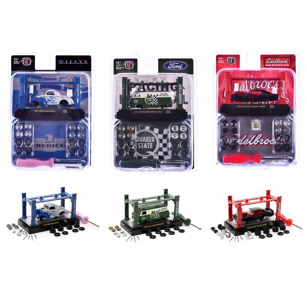 M2 Machines 1/64 Diecast 3-Car Set Release 70