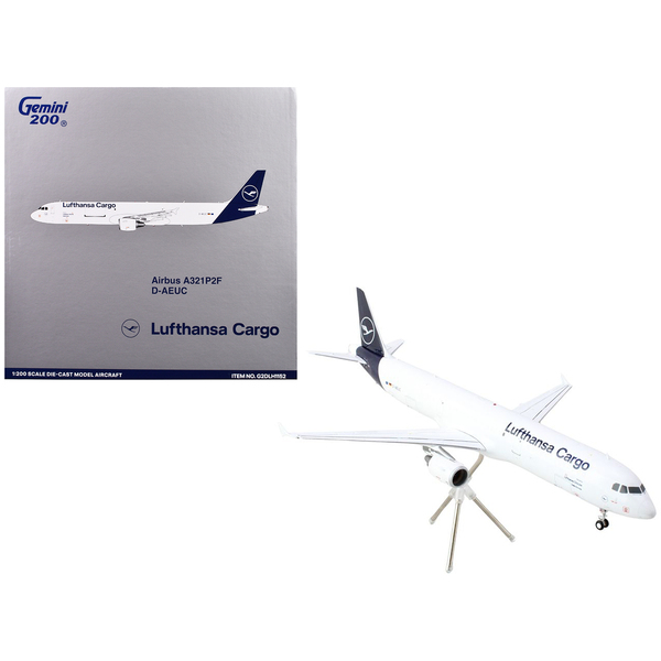 Geminijets Lufthansa Cargo A321P2F 'Cargo' 1/200 Scale