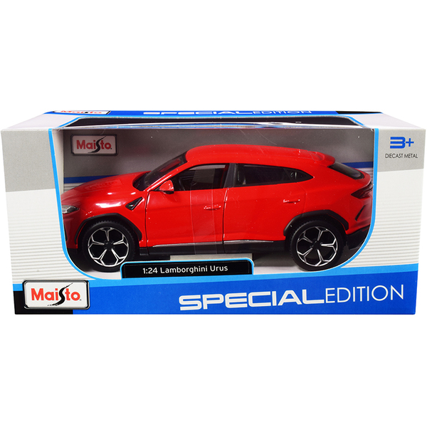 Maisto Lamborghini Urus Red 'Special Edition' 1/24 Diecast Car