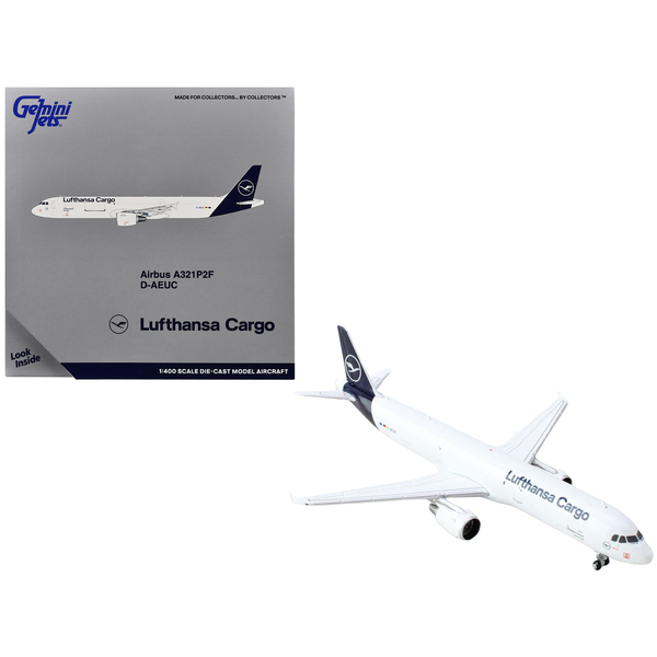 GeminiJets Lufthansa Cargo A321P2F 1/400 Scale Diecast