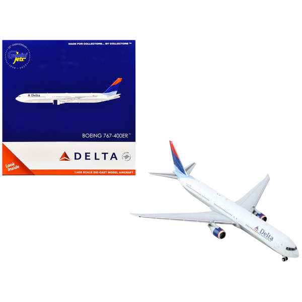 GeminiJets Delta Air Lines 767-400ER 1/400 Scale Model