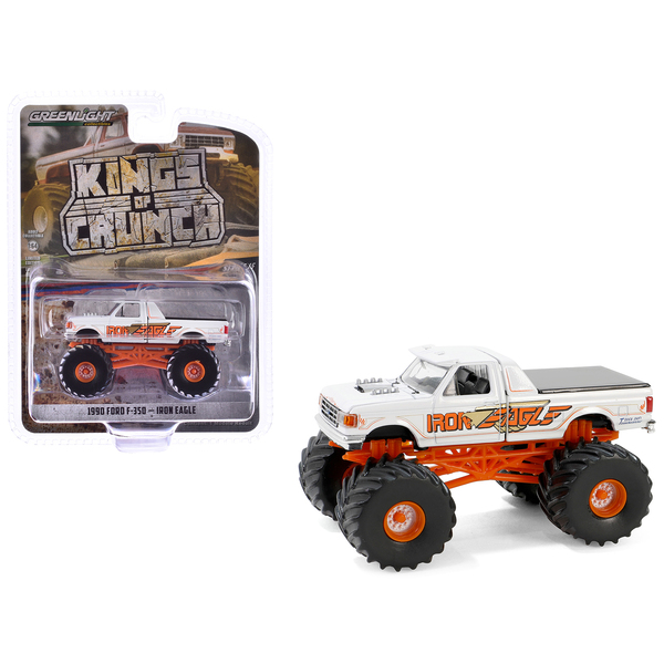 Greenlight 1/64 1990 Ford F-350 Monster Truck "Iron Eagle"