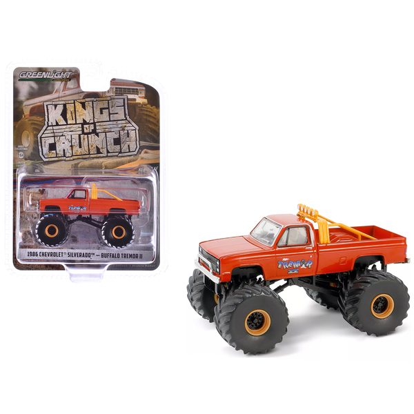 Greenlight 1/64 1986 Chevy Silverado Monster Truck "Buffalo Tremor II"