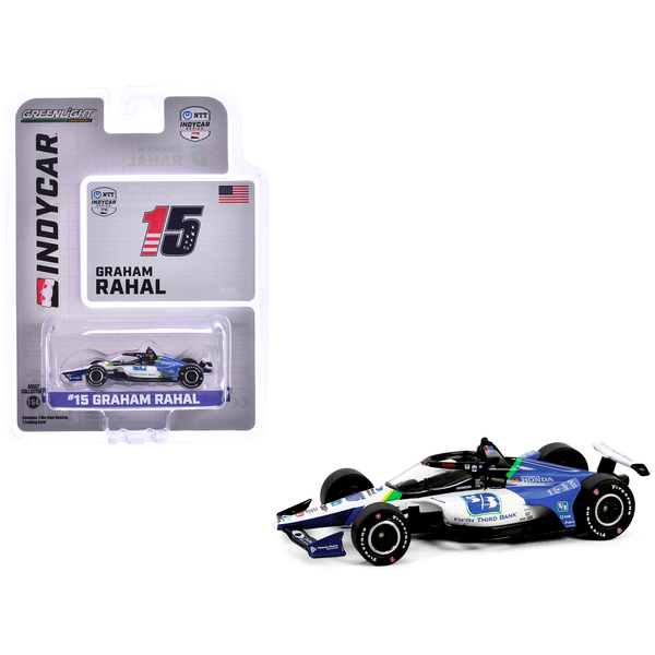 Greenlight Graham Rahal IndyCar #15 1/64 Diecast Model