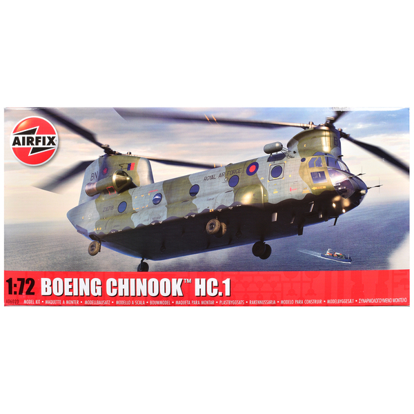 Airfix 1/72 Boeing Chinook HC.1 Helicopter Model Kit