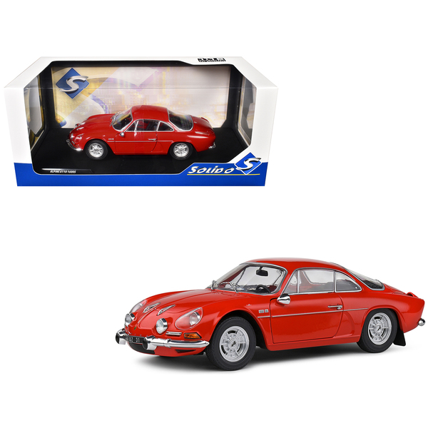 Solido 1969 Alpine A110 1600S Rouge Vif Red 1/18 Scale Diecast Car