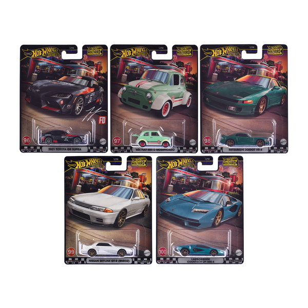Hot Wheels Boulevard Premium 5-Car Set