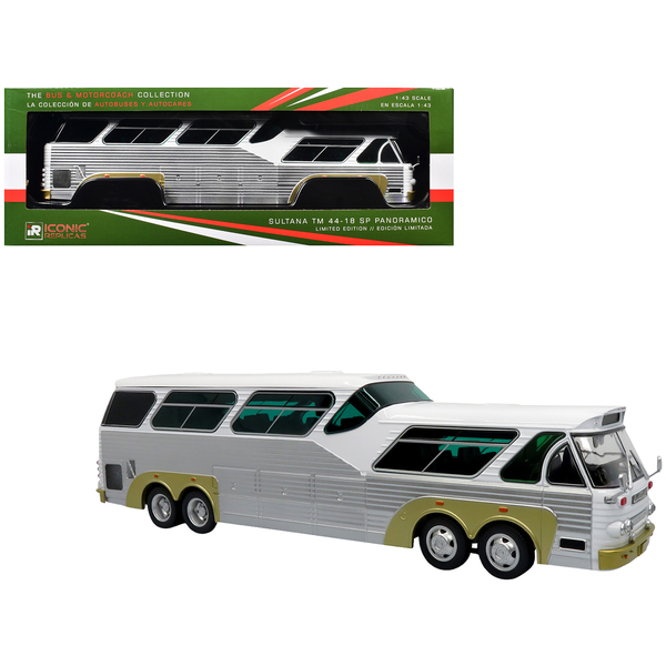 Iconic Replicas Sultana Panoramico Coach Bus - 1/43 Scale