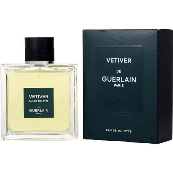 Vetiver Guerlain EDT Spray 3.3 fl oz - Classic, Earthy Fragrance for Men