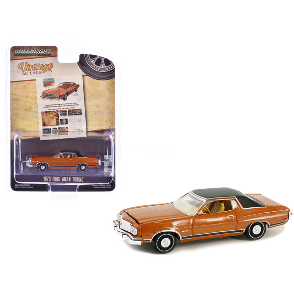 Greenlight 1973 Ford Gran Torino: Classic Copper Metallic