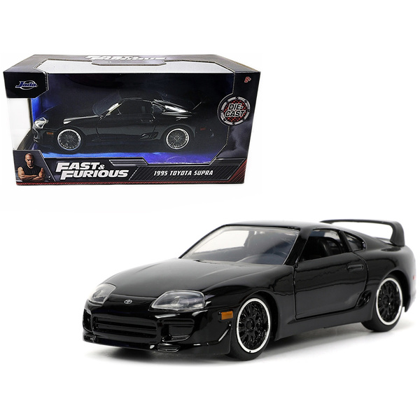 Jada 1995 Toyota Supra Black 'Fast & Furious'