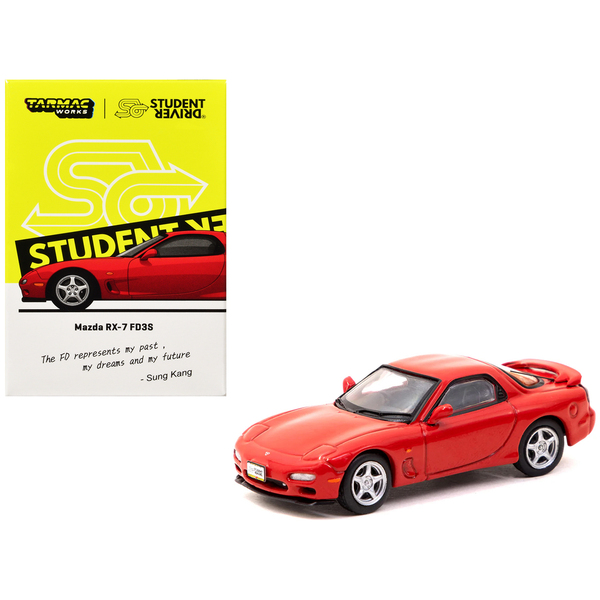 Tarmac Works 1/64 Mazda RX-7 FD3S Red