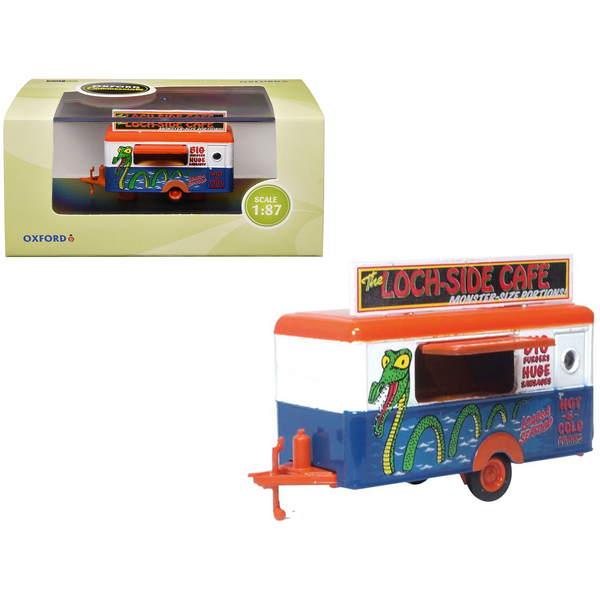 Oxford Diecast Loch-Side Cafe Food Trailer HO